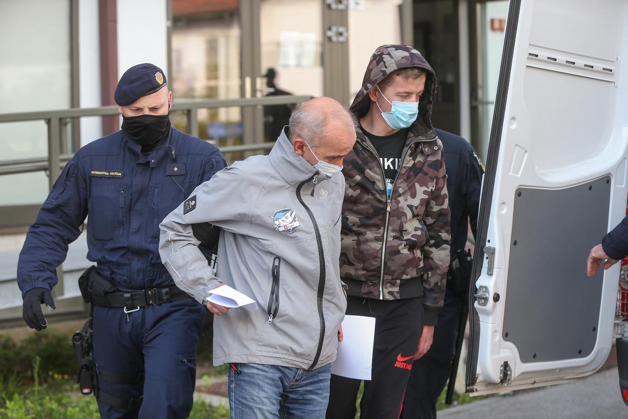 Na Županijski sud u Velikoj Gorici dovedene osobe osumnjičene za proizvodnju i prodaju droge