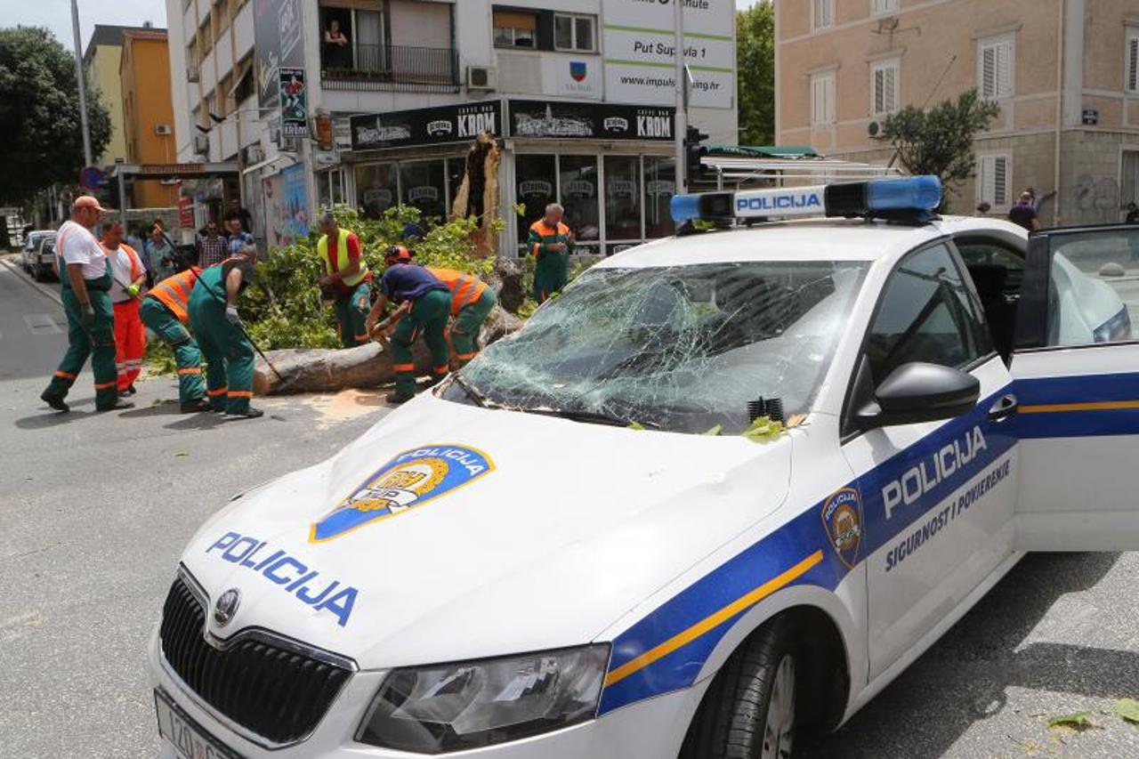 stablo policijski auto