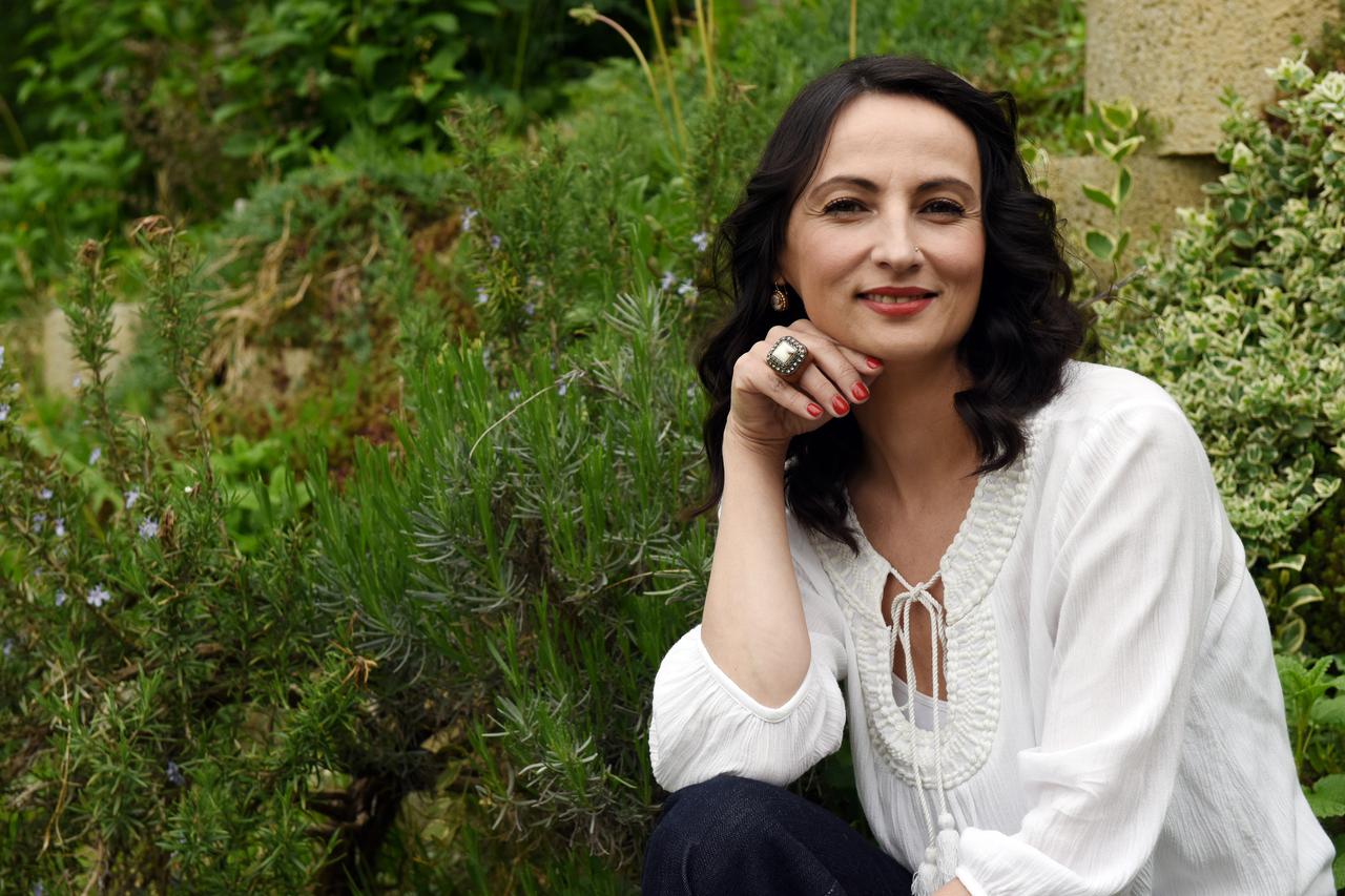 30.04.2015., Zagreb - Ivana Petrusic, autorica knjige 40 dana.  