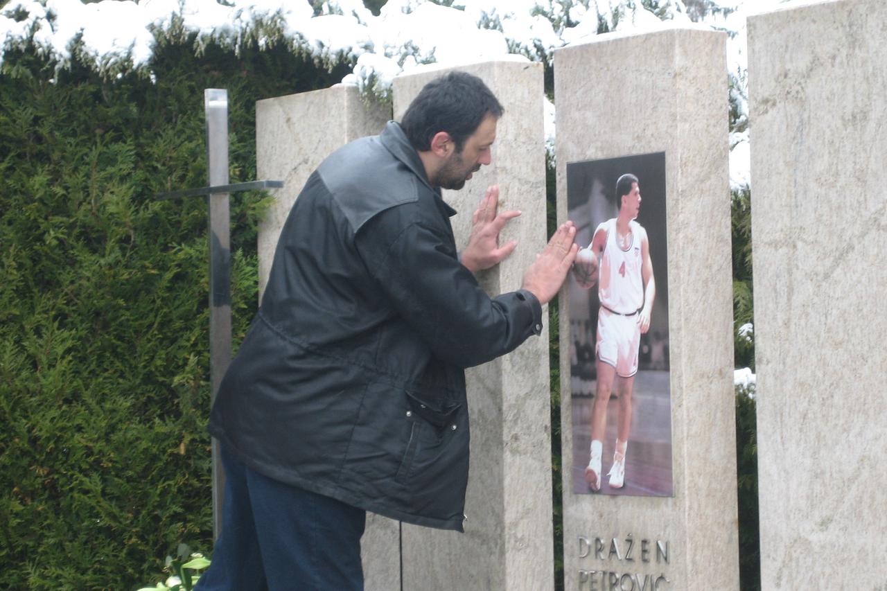 Vlade Divac i Dražen Petrović