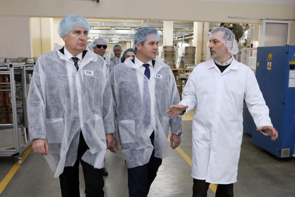 Predsjedatelj Predsjedništva BiH dr. Dragan Čović posjetio Podravku