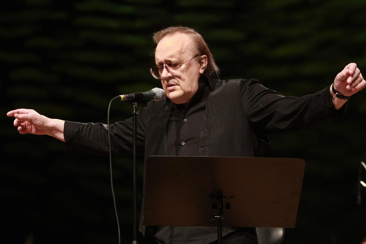 ARHIVA - 29.4.2008. Zagreb: Arsen Dedić održao je koncert u KD Vatroslav Lisinski