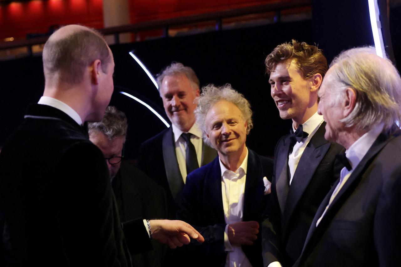 The Prince And Princess Of Wales Attend The EE BAFTA Film Awards 2023