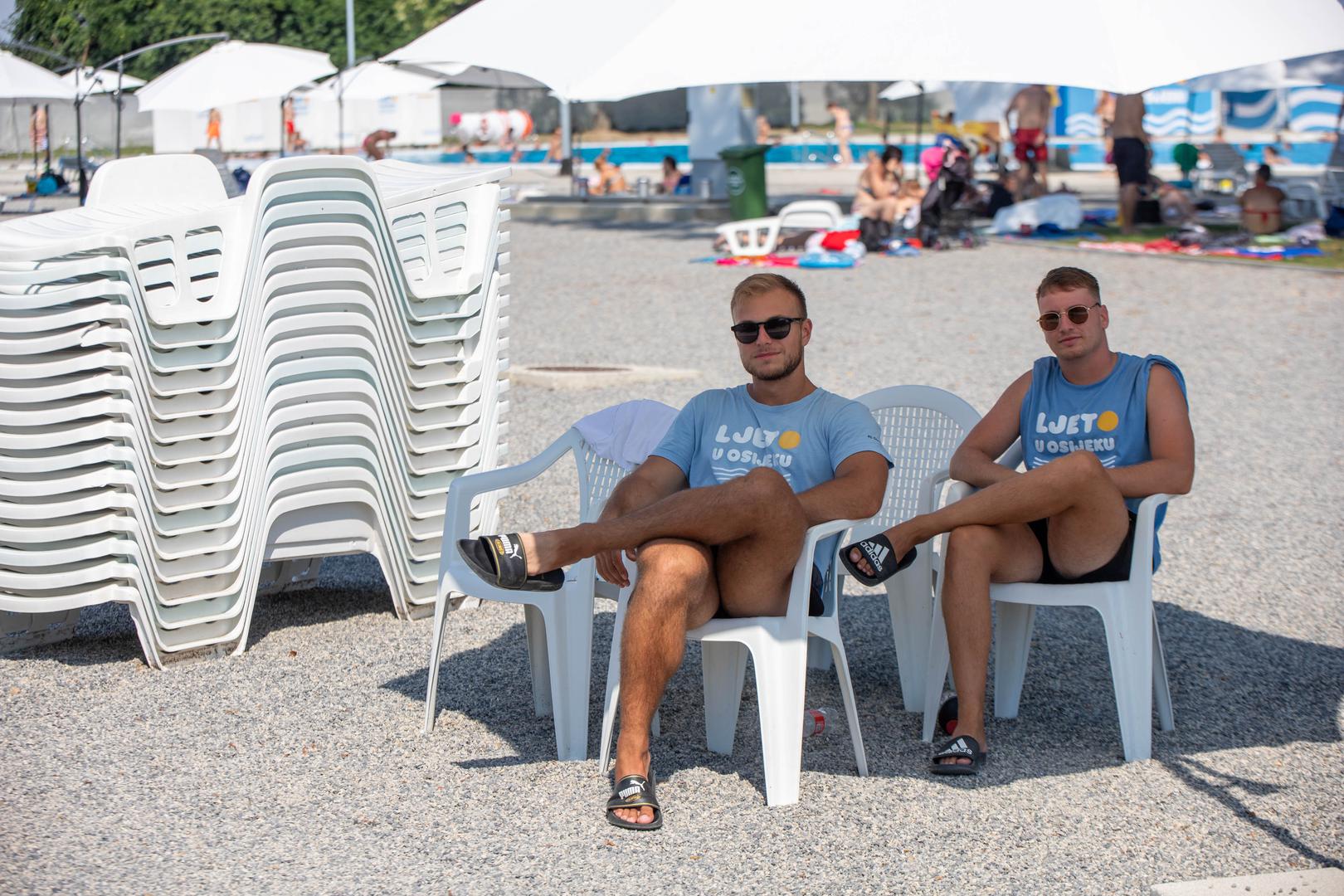 23.08.2023., Osijek - Ilustracija toplinskog vala u Osijeku Photo: Borna Jaksic/PIXSELL