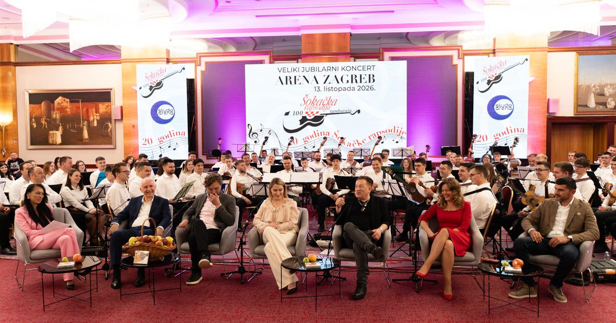Još samo nekoliko dana do velikog jubileja: ŠOKAČKA RAPSODIJA slavi 20 godina u Areni Zagreb - 13.10.2026.