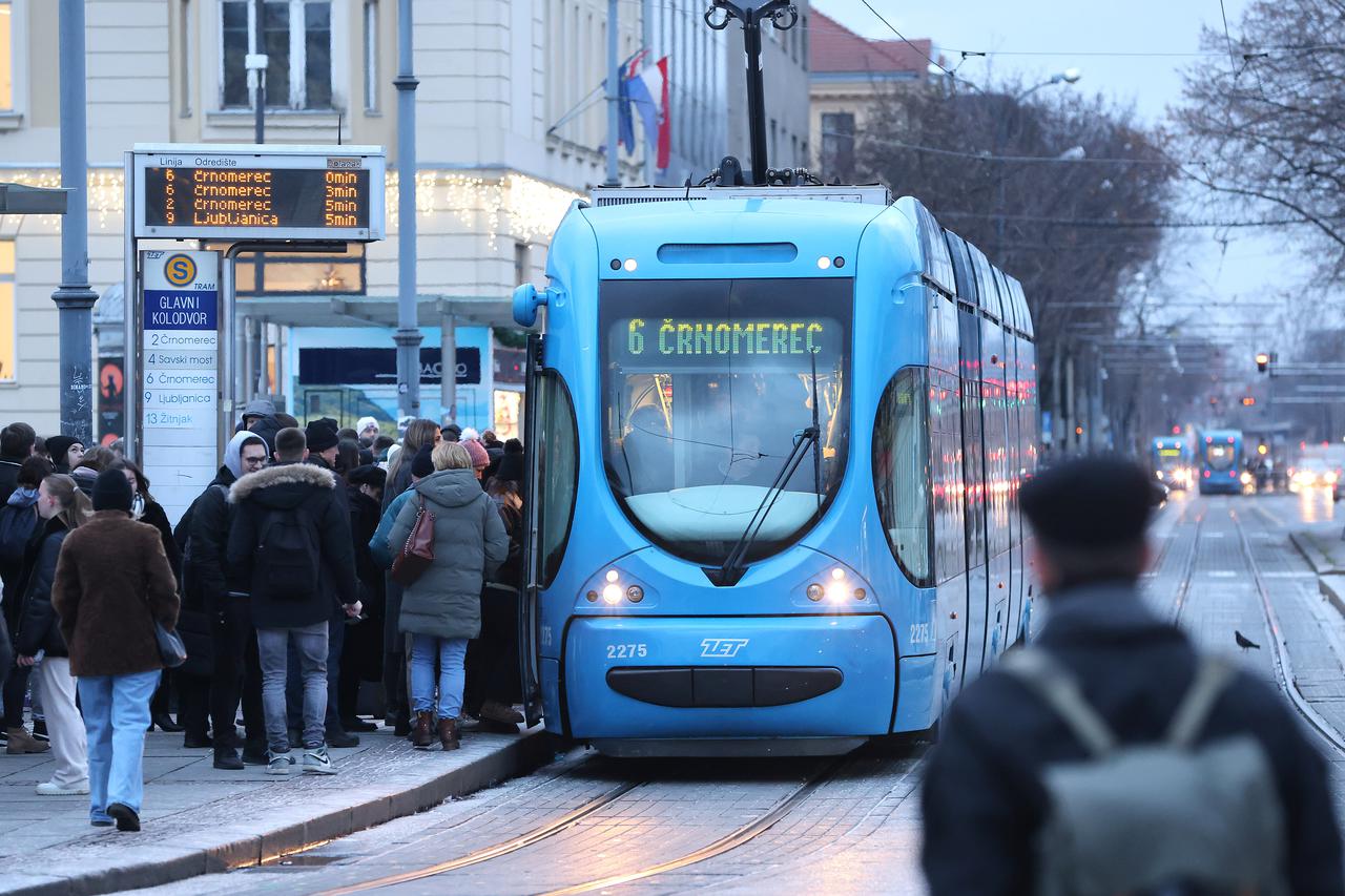 Zagreb: Nakon blagdana ZET se vratio redovitom voznom redu