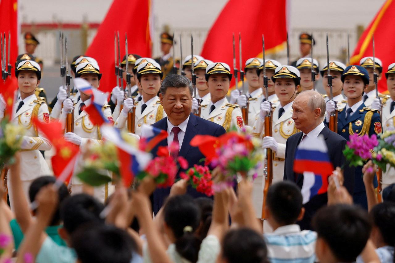 Russian President Vladimir Putin visits China
