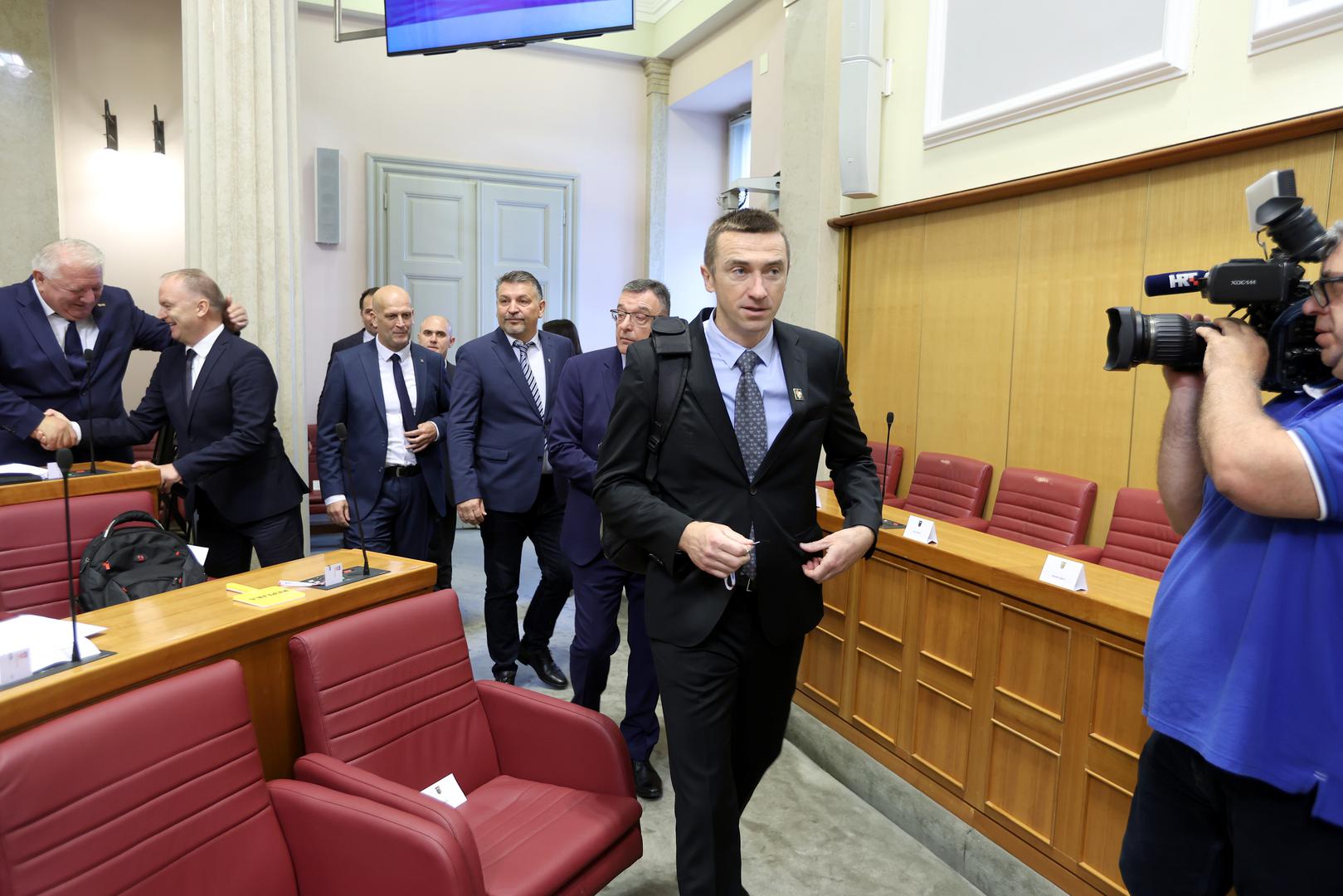 16.05.2024., Zagreb - Prvo zasjedanje Hrvatskog sabora u 11. sazivu. Ivan Penava Photo: Patrik Macek/PIXSELL