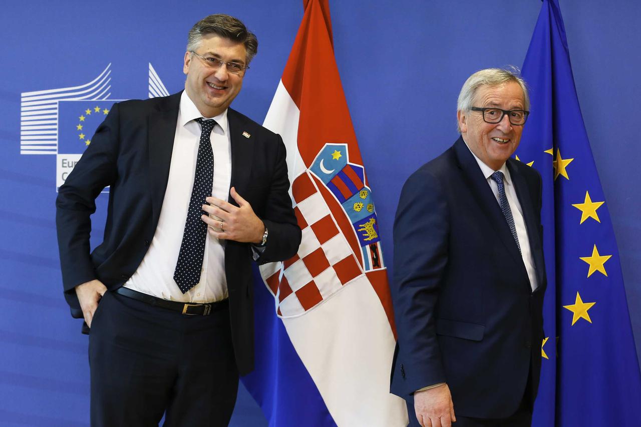 Plenković i Juncker