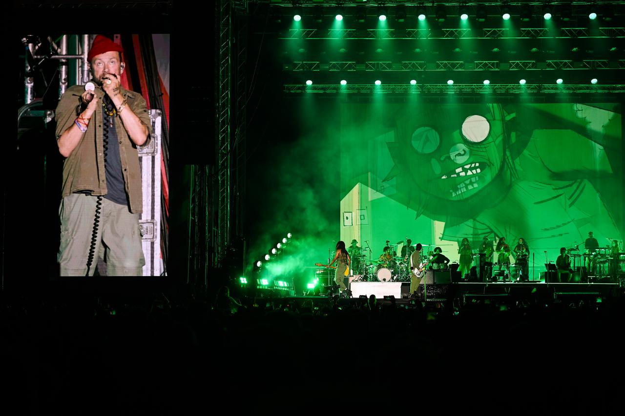 Zagreb: Gorillaz nastupili na InMusic festivalu 2026.