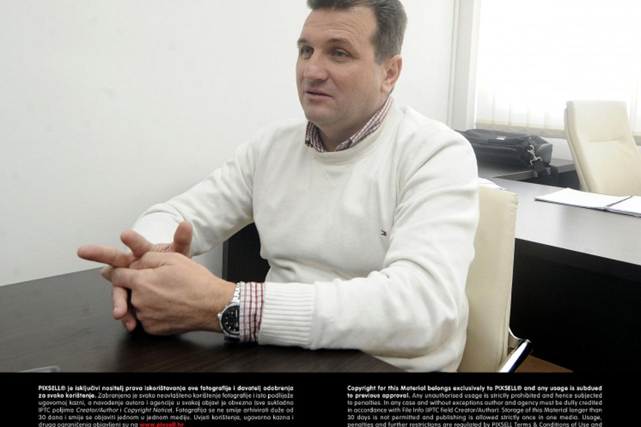 'SPECIJAL MAX 19.12.2012., Split - Slaven Zuzul, predsjednik RNK Split i vlasnik Skladgradnje. Photo: Tino Juric/PIXSELL'