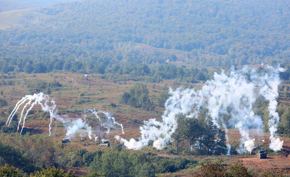 Na vježbi "Spremnost 20" prezentirana paljbena sposobnost oklopnog vozila BOV Patria CRO