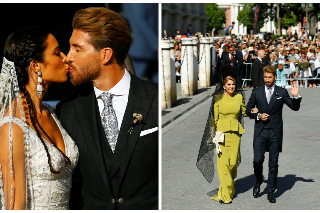 Sergio Ramos i Pilar Rubio