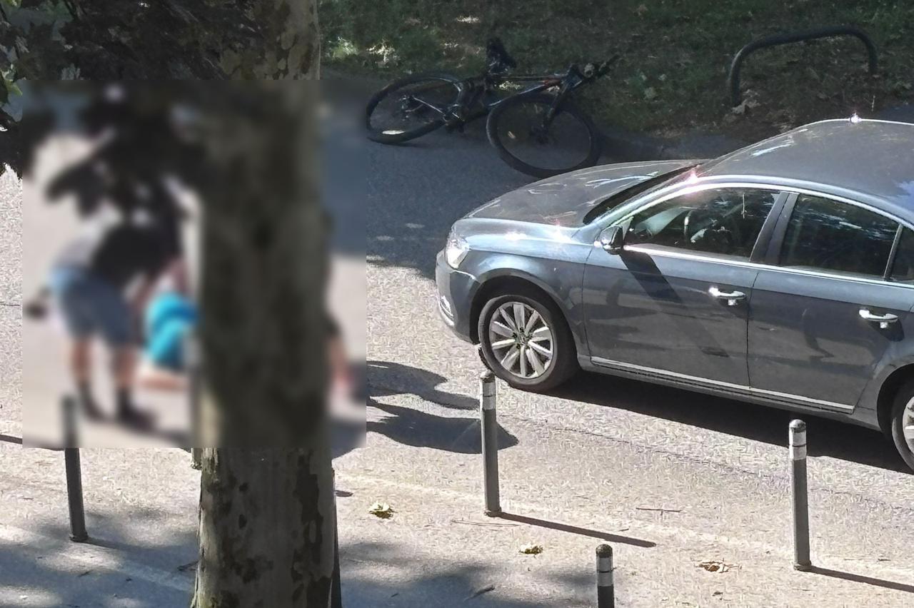 Prometna nesreća u Miškininoj ulici