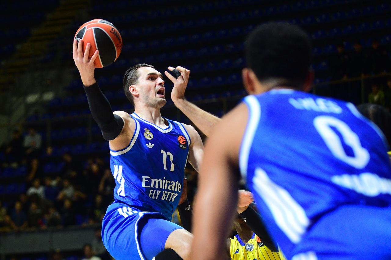 Beograd: Utakmica 6. kola Turkish Airlines Eurolige između BC Maccabi Rapyd i BC Real Madrid
