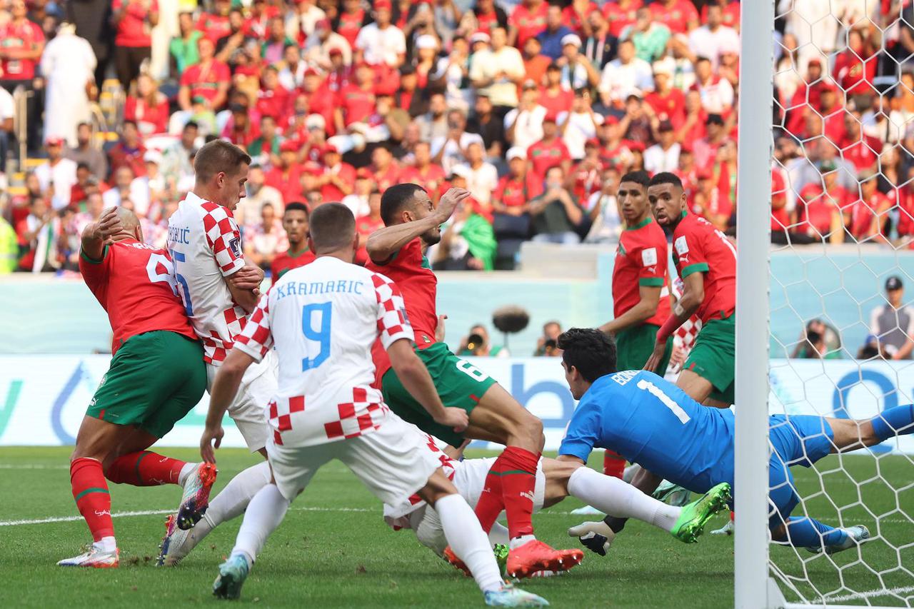 KATAR 2022 - Susret Maroka i Hrvatske u 1. kolu Svjetskog prvenstva u Katru