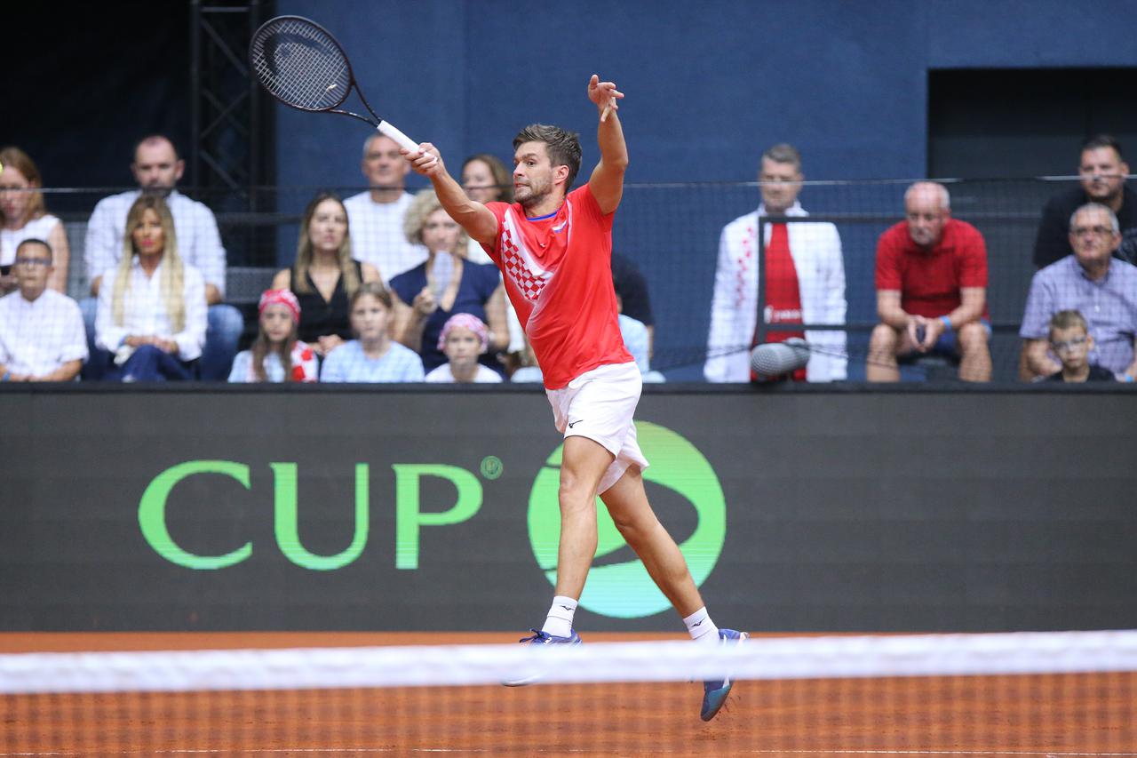 Osijek: Drugi dan Davis Cup-a