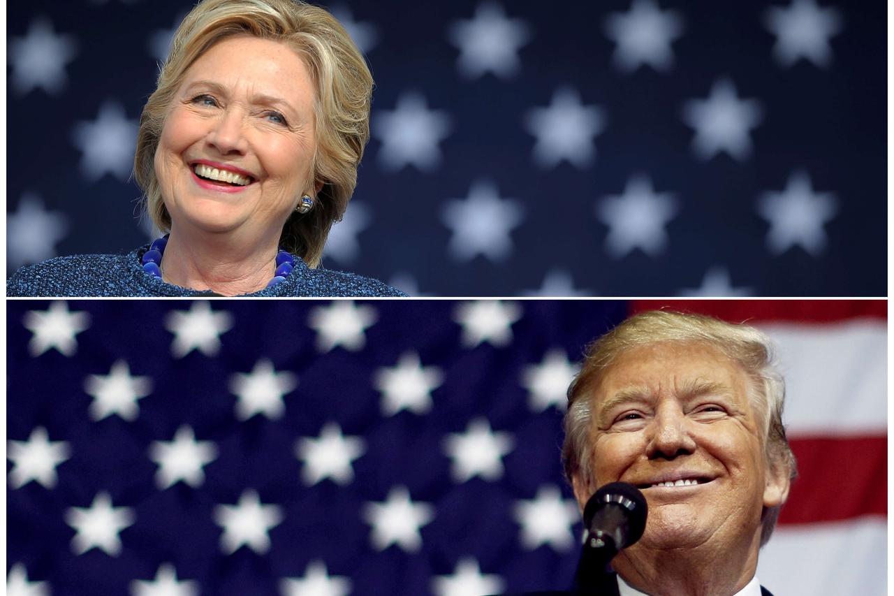 Donald Trump i Hillary Clinton