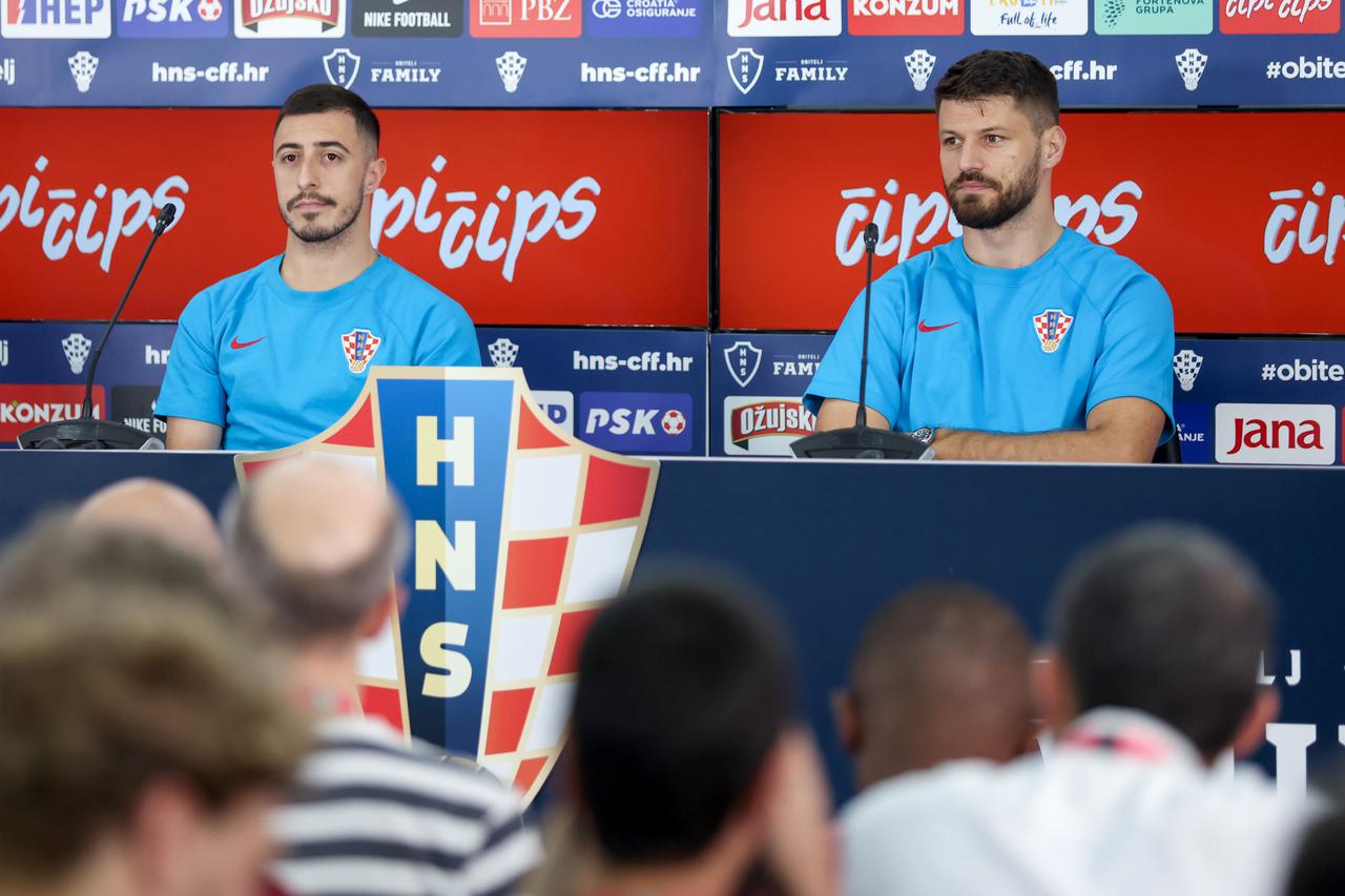 KATAR 2022 - Josip Juranović i Bruno Petković održali konferenciju za medije 