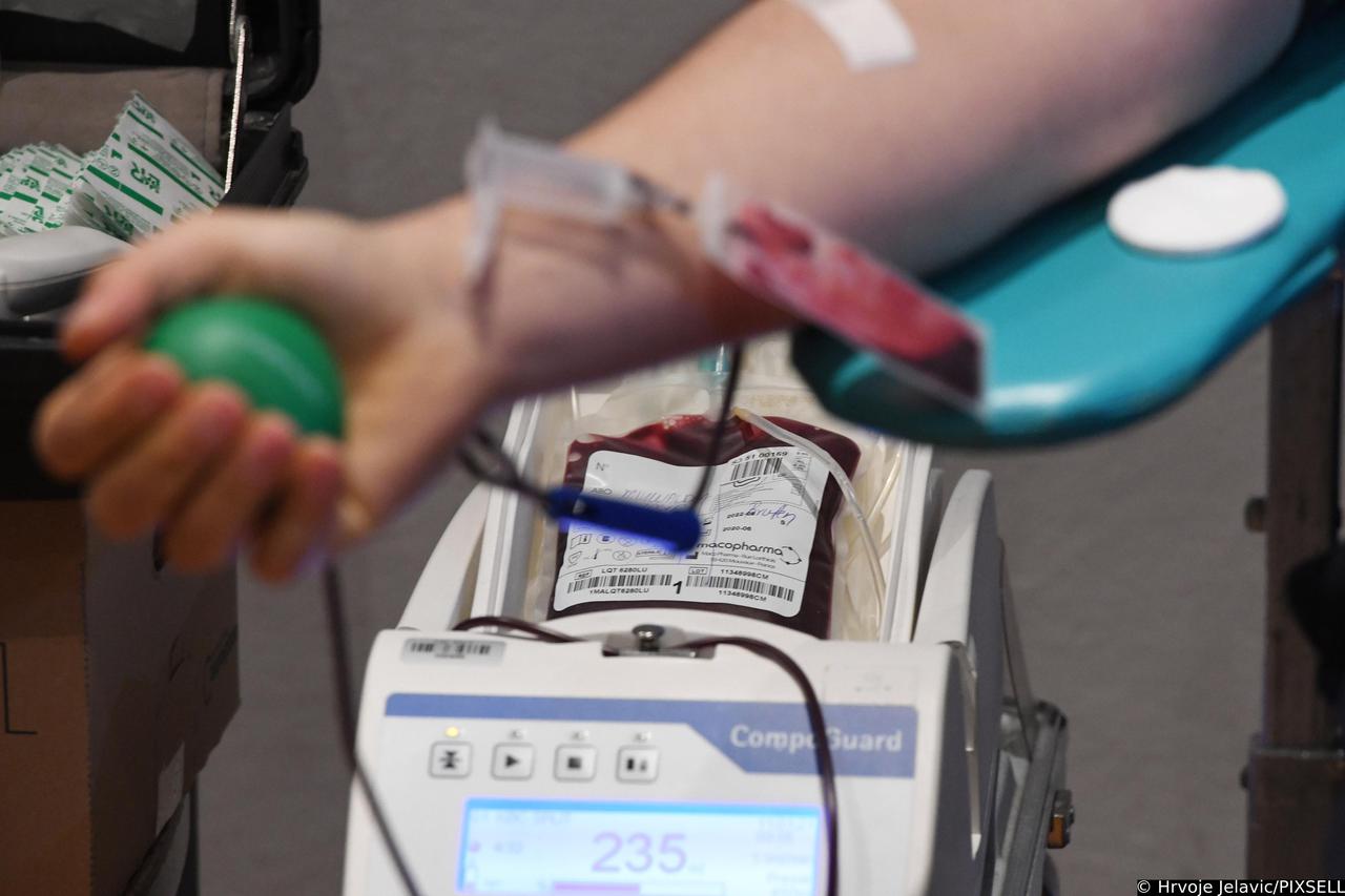 Šibenik: Crveni križ organizirao akciju dobrovoljnog darivanja krvi