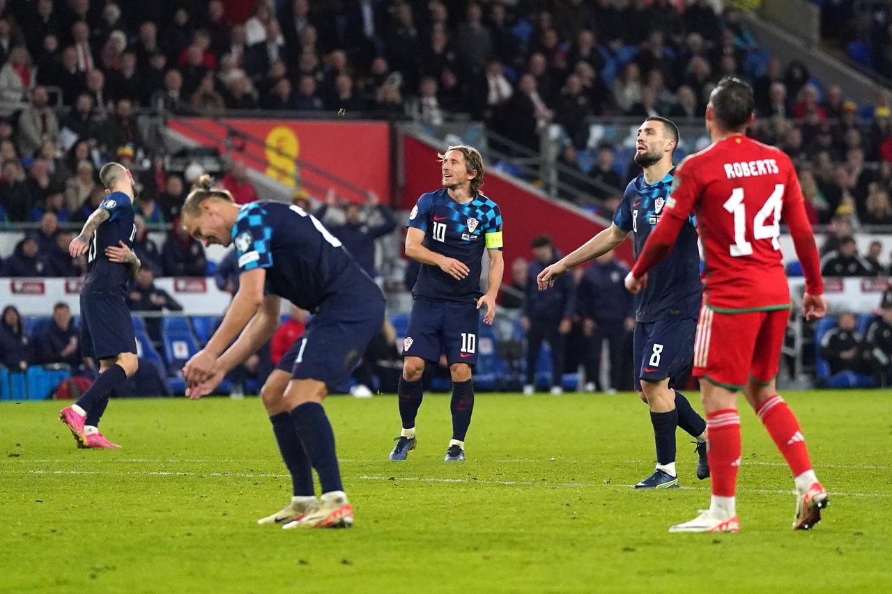 Cardiff: Utakmica skupine D kvalifikacija za UEFA Euro 2024, Wales - Hrvatska 