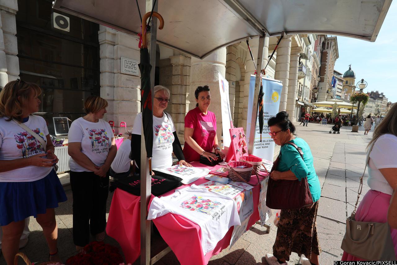 Rijeka: Obilježavanje Dana ružičaste vrpce