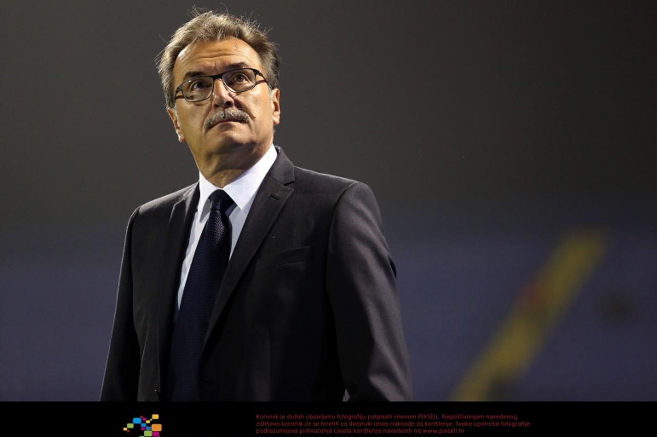 '24.10.2012., Stadion Maksimir, Zagreb - Nogometna utakmica UEFA Lige prvaka, 3. kolo, GNK Dinamo - FC Paris Saint Germain. Ante Cacic. Photo: Slavko Midzor/PIXSELL'