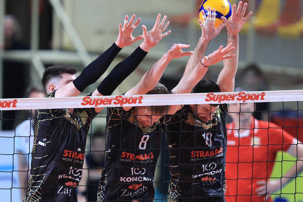Zagreb: Prva finalna utakmica odbojkaša za prvaka SuperSport Superlige, HAOK Mladost - MOK Mursa Osijek