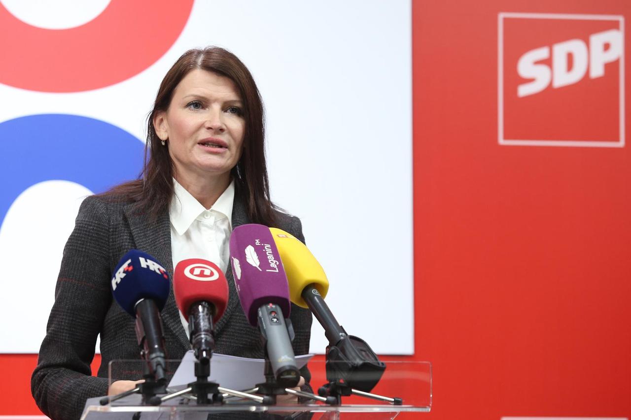 Zagreb: Konferencija za medije SDP-a