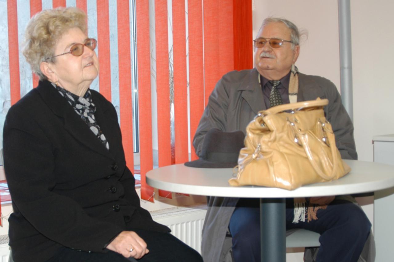 Milka Kudernovski sa suprugom