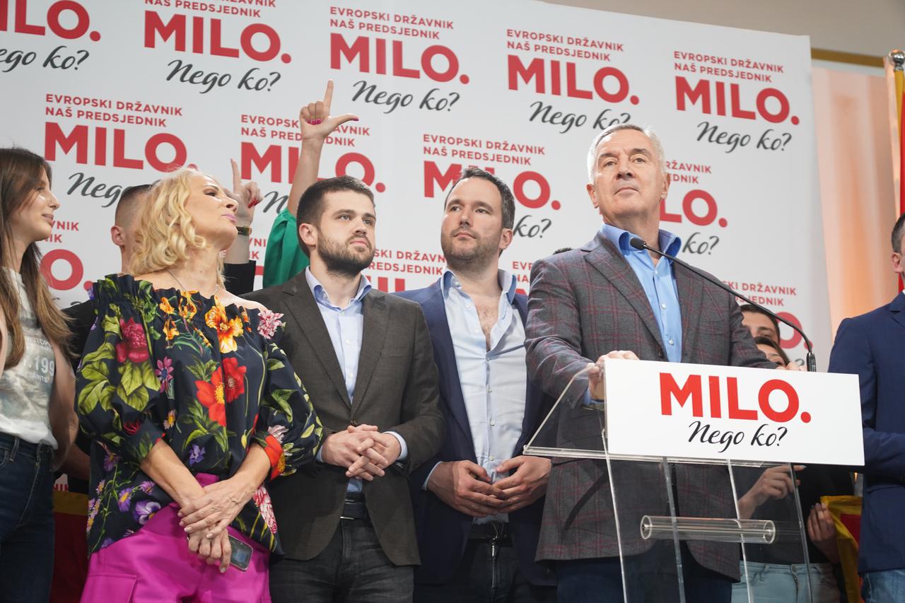 Podgorica: Milo Đukanović čestitao kandidatu Europe sad Jakovu Milatoviću pobjedu na predsjedničkim izborima