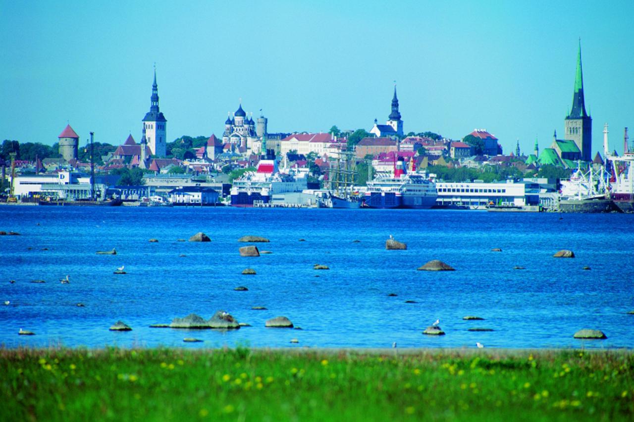 'Panoramic view on Tallinn'