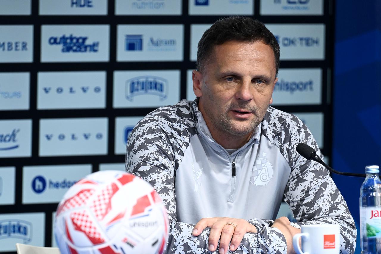 Zagreb: Mario Kovačević održao konferenciju za medije uoči utakmice protiv Slaven Belupa