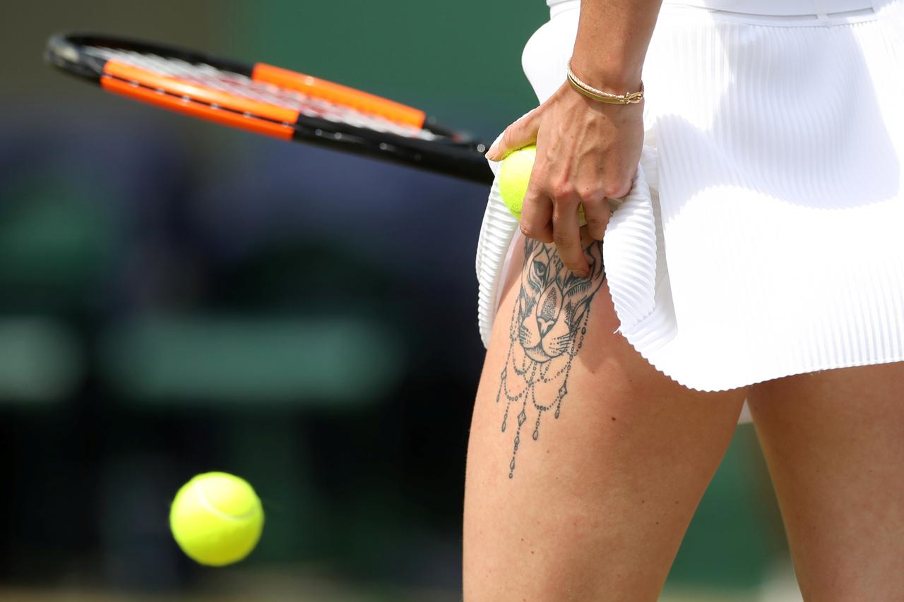 Teniski servis/Ilustracija