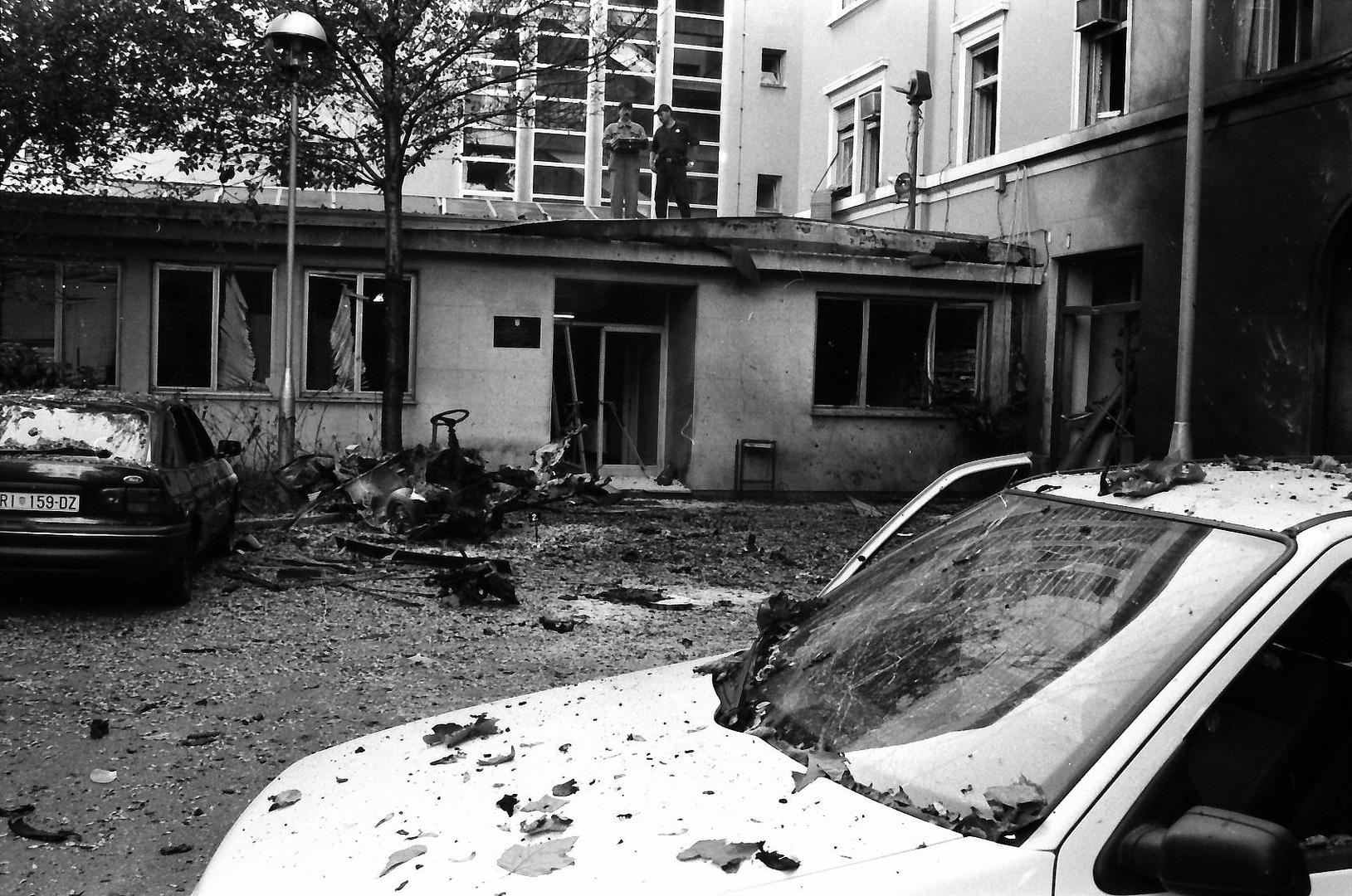 Rijeka: Eksplozija bombe pred zgradom MUP-a 20. listopada 1995. godine