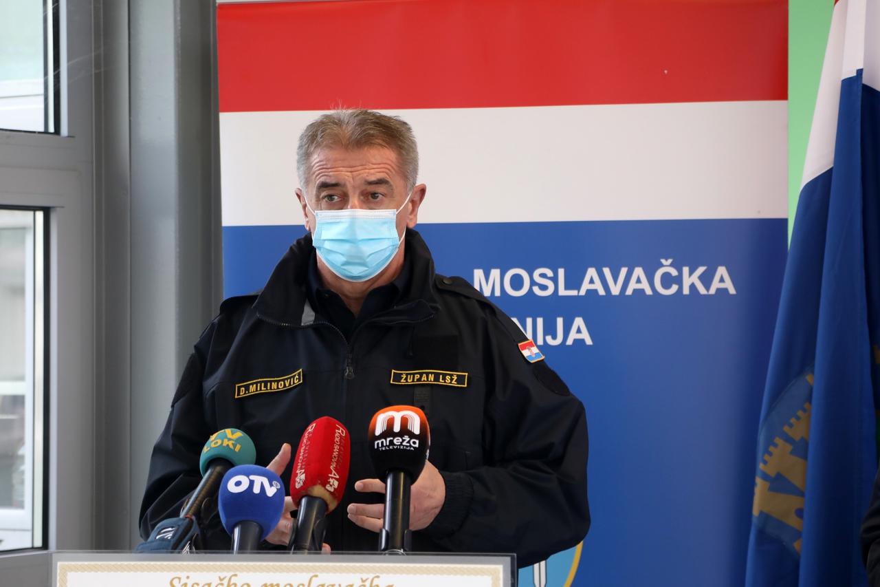 Sisak: Darko Milinović donirao 100000 kuna mjestima koja su stradala u potresu