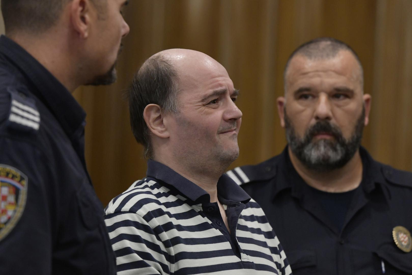 Luku Milovca ubio je u svibnju ove godine u Drnišu. Na početku suđenja priznao je krivnju.