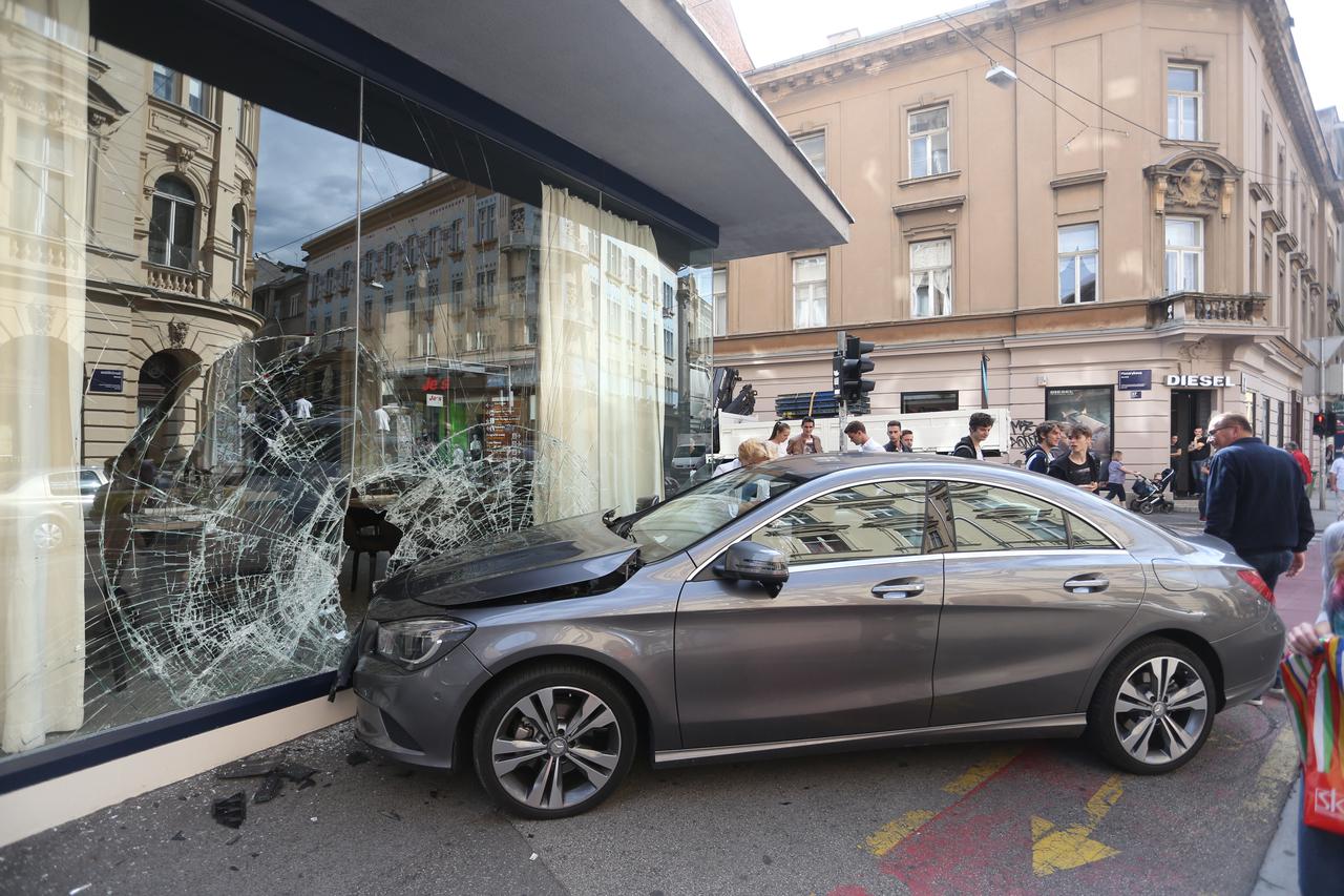 Nesreća u centru Zagreba