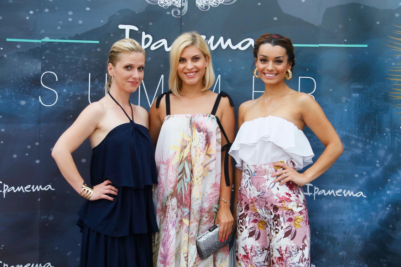 Poznati na predstavljanju nove kolekcije japanki Ipanema - Mia Krajcar, Katarina Baban, Sementa Rajhard