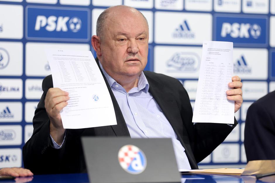 Zagreb: Konferencija za medije Nadzornog odbora Dinama