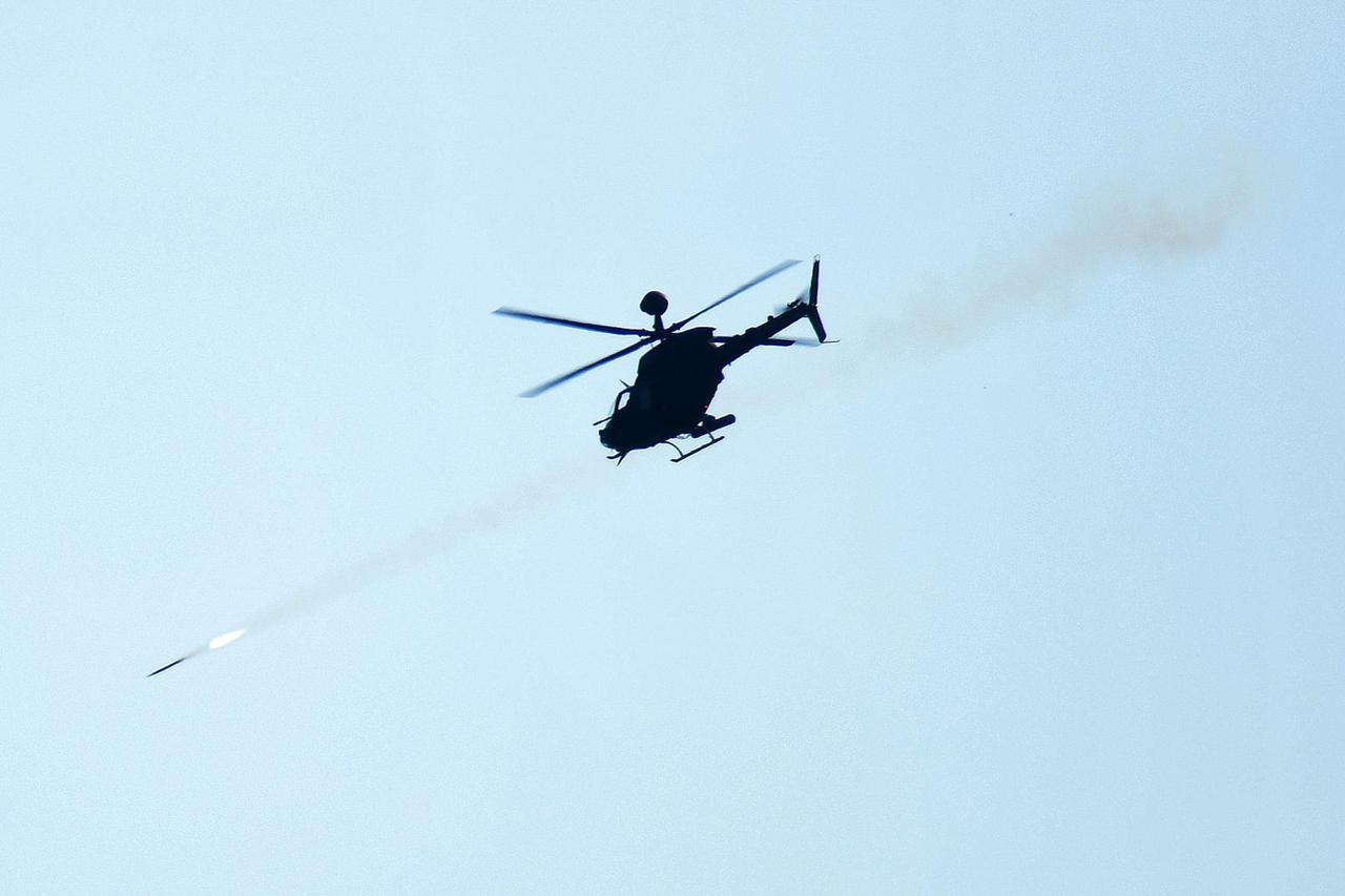Provedena bojeva gađanja i raketiranja iz helikoptera Kiowa Warrior