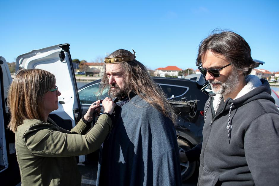 Nin: Snimanje dokumentarno - igranog filma "Kralj Tomislav"