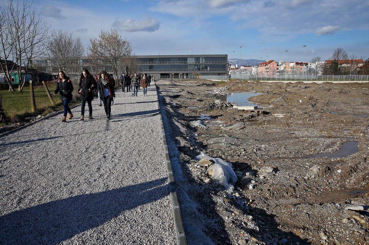 02.02.2015.,  Zagreb - Uredjenje Kajzerice.  Photo: Igor Kralj/PIXSELL