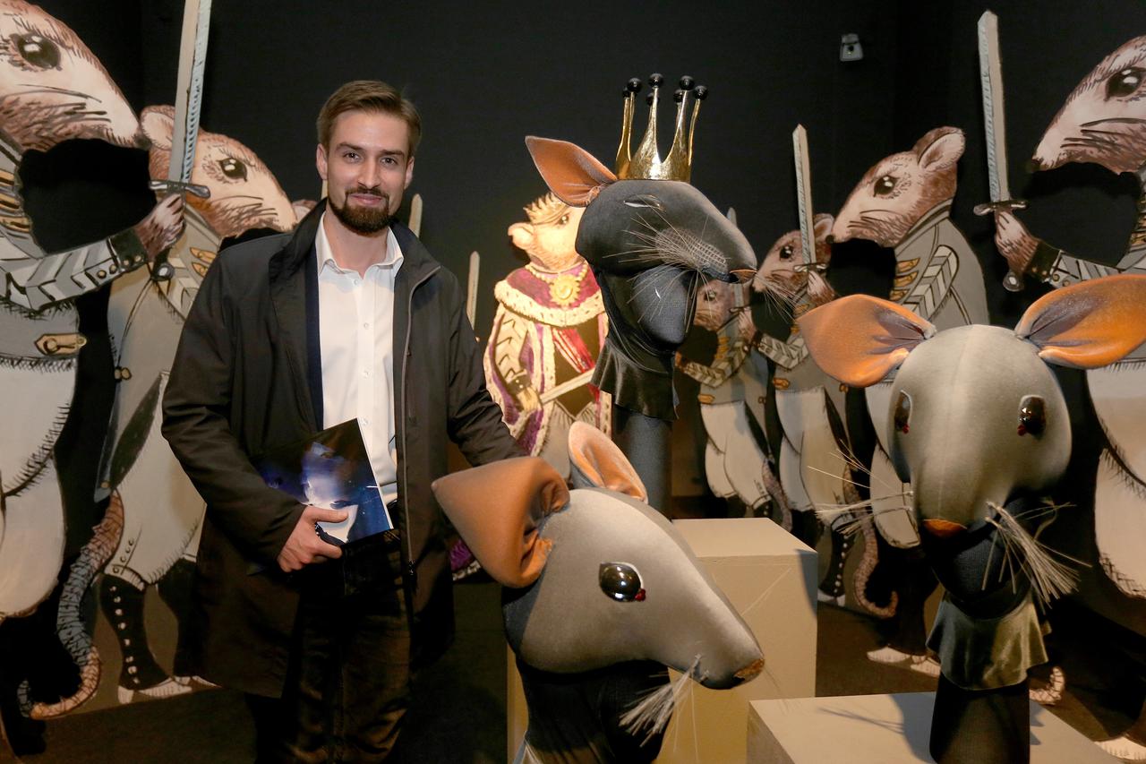 Leonard Jakovina, ravnatelj Baleta HNK Zagreb uz oglavlje Kralja miševa s kojim je plesao u Berlinu 