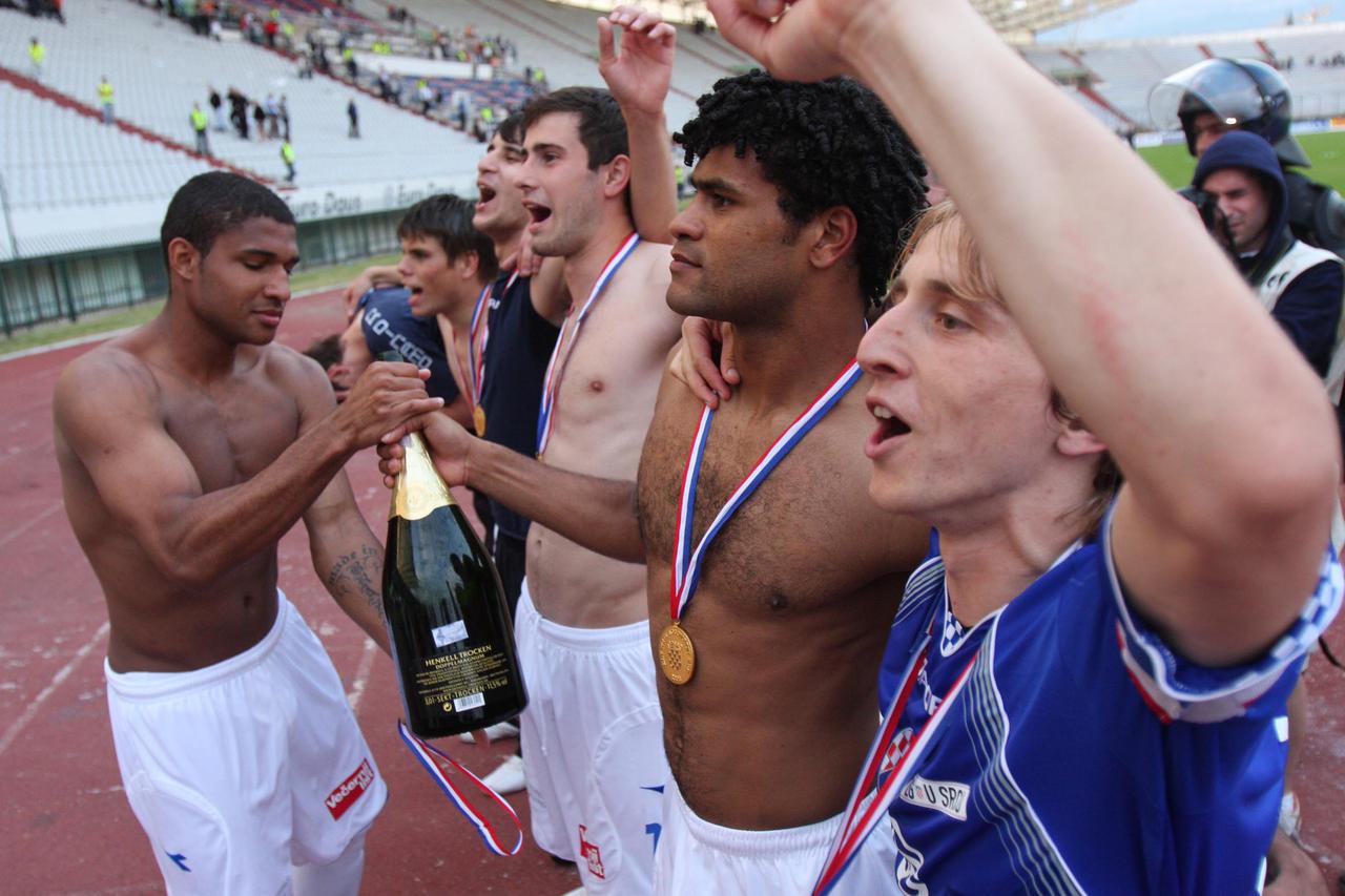 ARHIVA - Split: Modri u dva susreta nadjačali Hajduk u finalu te osvojili 9. naslov u Kupu 