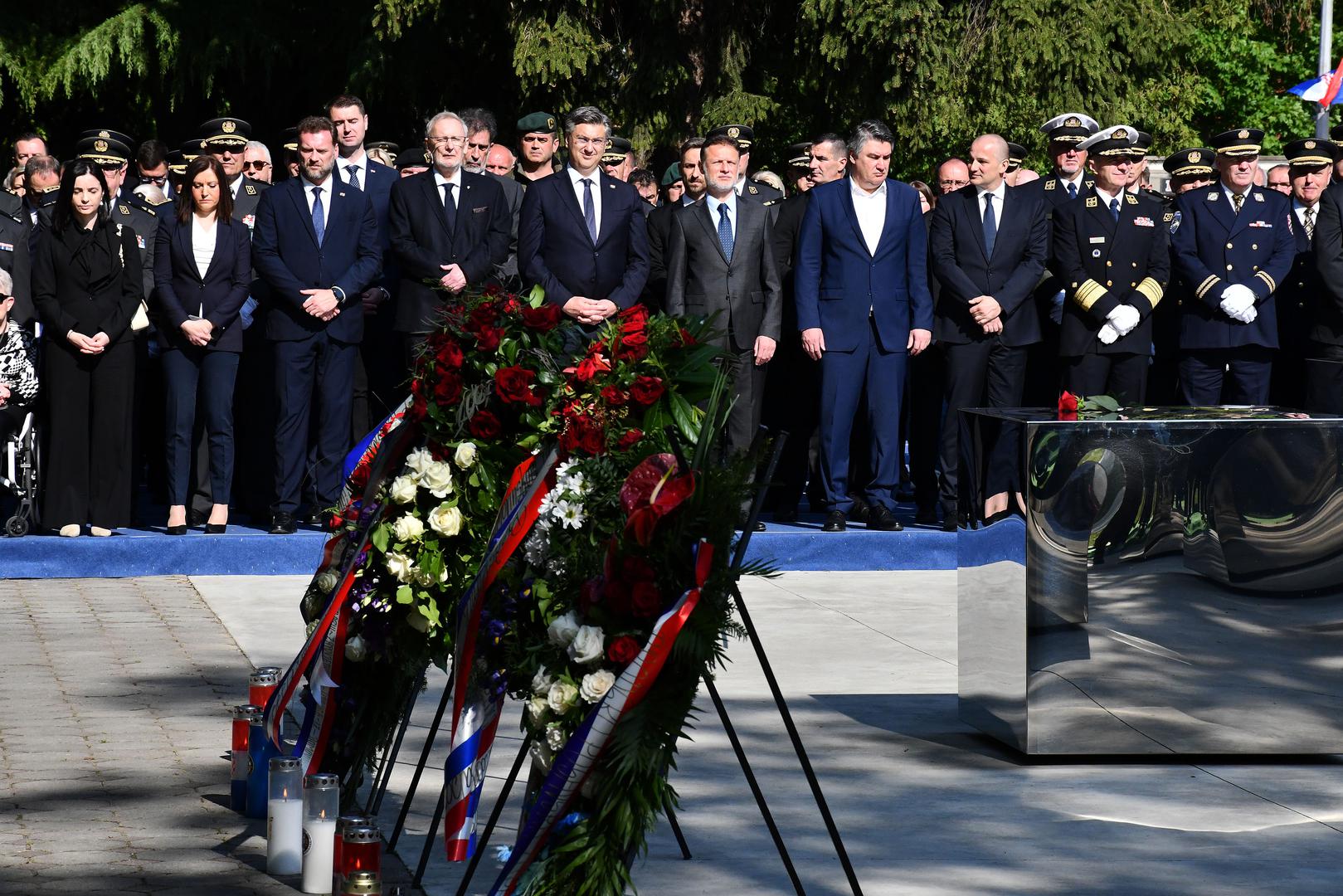 01.05.2022., Okucani - Obiljezavanje 27. obljetnice vojno-redarstvene operacije Bljesak u Okucanima  Photo: Ivica Galovic/PIXSELL