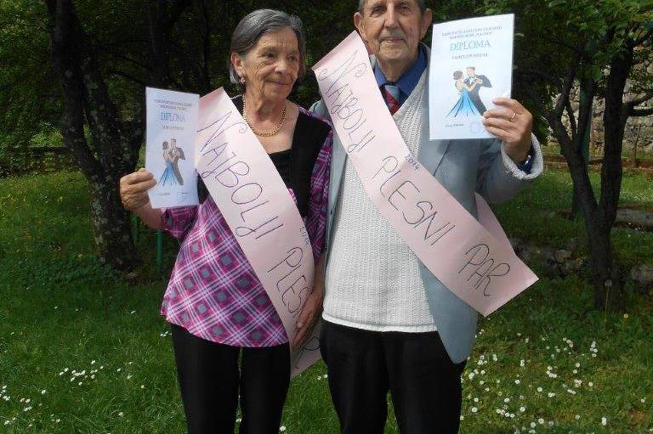 Plesno natjecanje umirovljenika u Voloskom