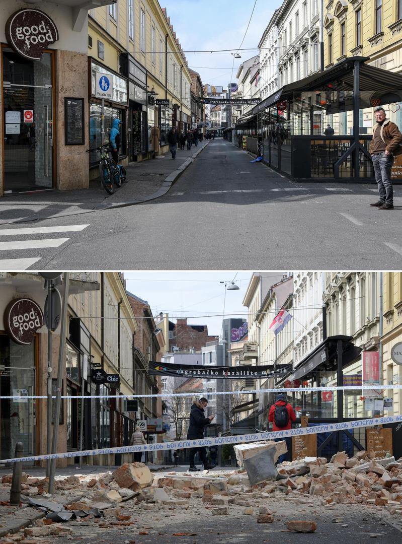 To je uzrokovalo najsnažnije podrhtavanje tla na području hrvatske metropole u posljednjih 140 godina.