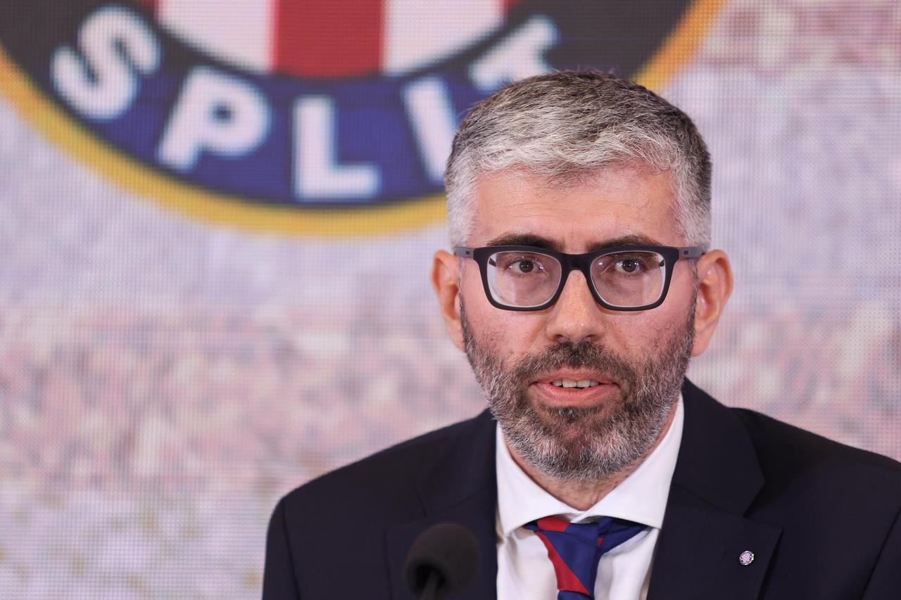 Split: Predstavljanje novog predsjednika Uprave HNK Hajduk Ivana Bilića