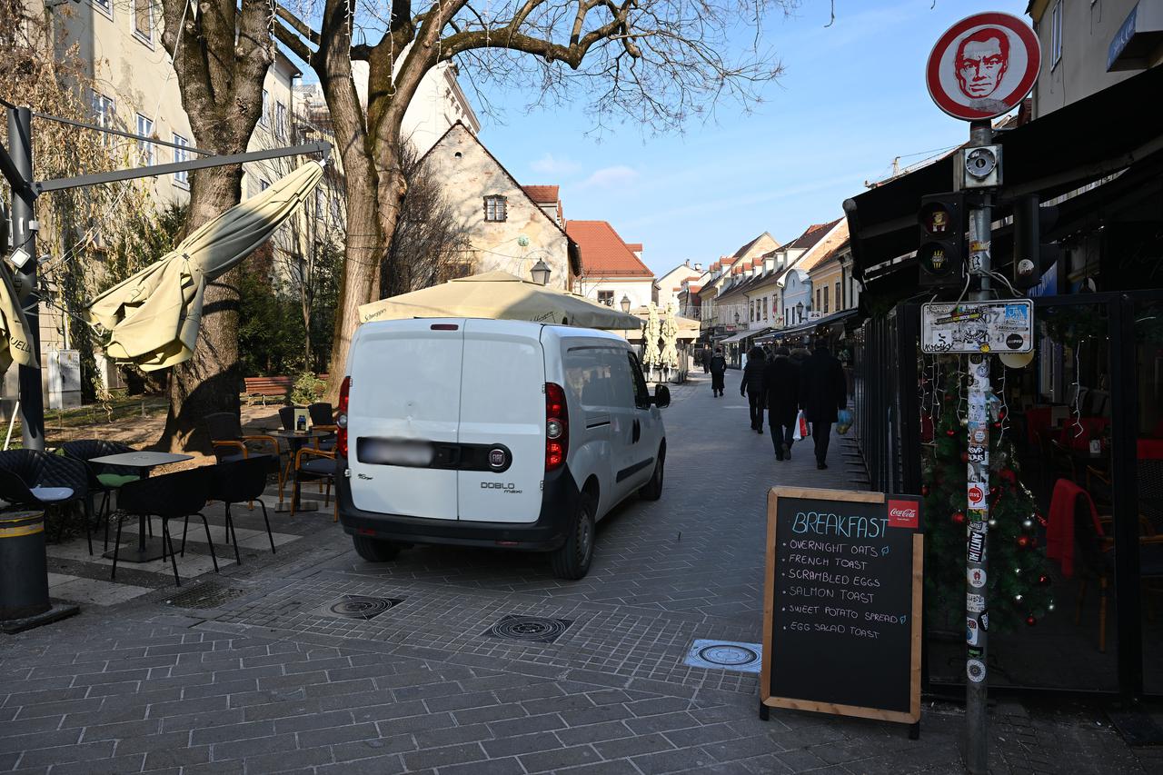 Nitko ne poštuje pješačke zone u Zagrebu
